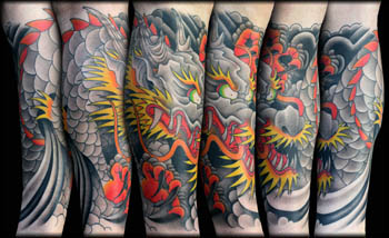 Looking for unique  Tattoos? Kind of traditional dragon?